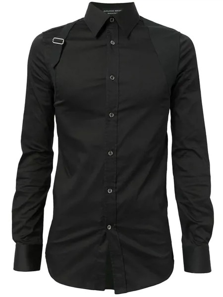 Alexander McQueen long-sleeve button-fastening shirt