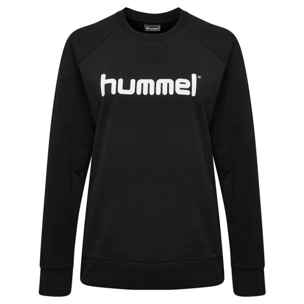 Женская толстовка с логотипом Hmlgo для мультиспорта HUMMEL, цвет schwarz