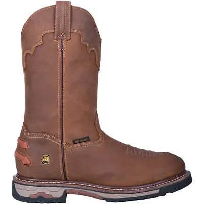 Ботинки Dan Post Journeyman 11-дюймовая водонепроницаемая рабочая мужская коричневая рабочая защитная обувь