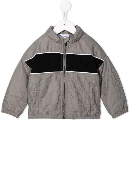 Emporio Armani Kids бомбер со вставками
