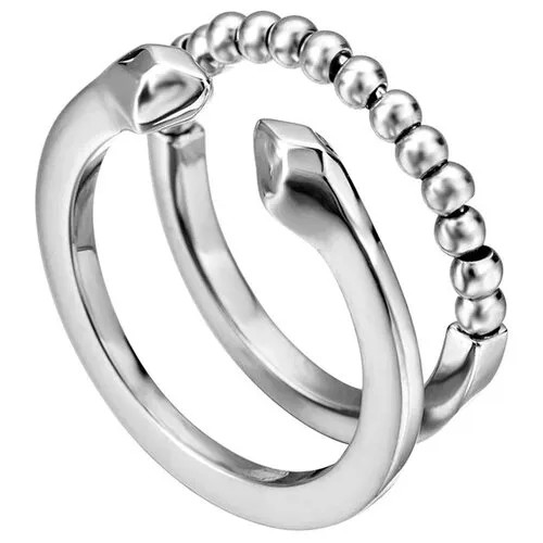 Кольцо Just Cavalli, размер 17, серебряный