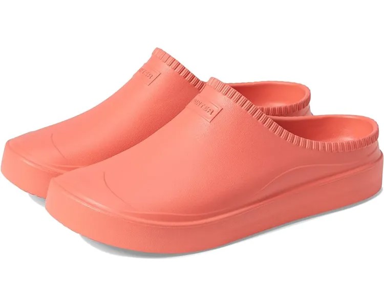 Сабо Hunter In/Out Bloom Algae Foam Clog, цвет Persimmon Pink