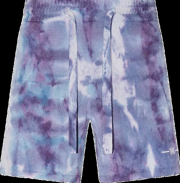 Шорты Amiri Tie Dye Shorts 'Purple', фиолетовый