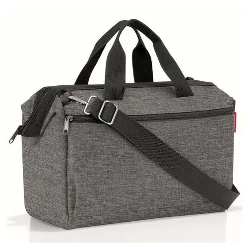 Сумка дорожная женская Reisenthel Allrounder S Pocket Twist Silver MO7052, мужская, для вещей, для путешествий, маленькая