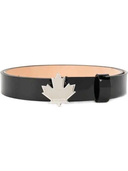 Dsquared2 maple leaf buckle belt