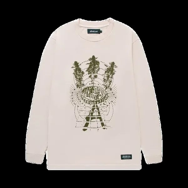 Футболка Afield Out Stone Long-Sleeve 'Bone', кремовый
