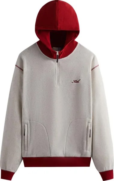 Худи Kith Coleman Quarter Zip Hoodie 'Oatmeal', разноцветный