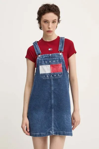 Джинсовое платье Tommy Jeans, синий