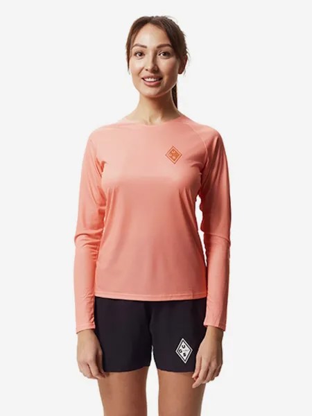 ЛОНГСЛИВ ЖЕНСКИЙ UGS LONG SLEEVES TEE | CORAL ROSE, Розовый