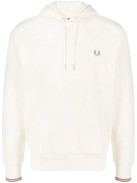 Толстовка на шнурке с вышитым логотипом Fred Perry, желтый
