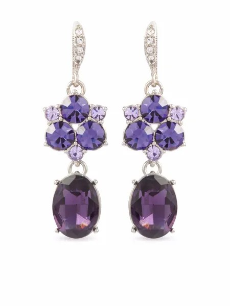 Givenchy Pre-Owned серьги 2000-х годов с кристаллами