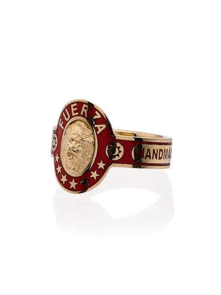 Foundrae cigar band 18kt gold ring