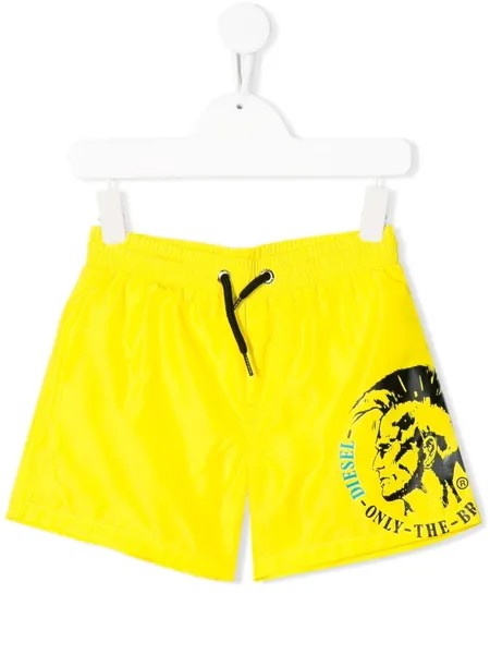 Diesel Kids плавки-шорты Only The Brave с принтом
