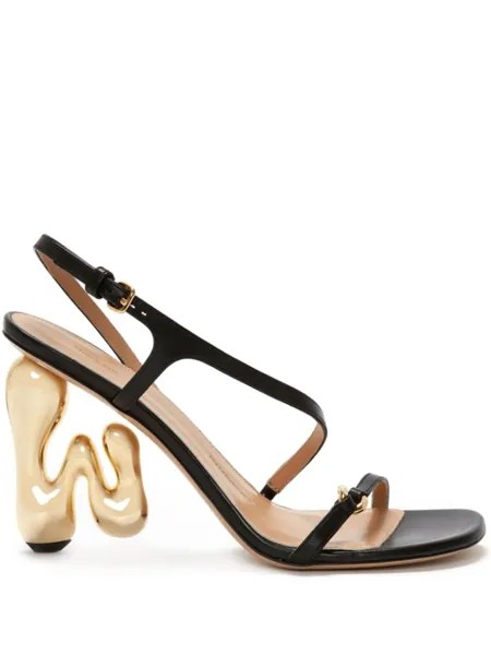JW Anderson босоножки JW Bubble Heel, черный