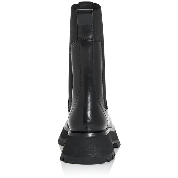 Ботинки Kate Lug Sole Combat Boot Женские кожаные ботинки до середины икры с подошвой Lug Sole 3.1 Phillip Lim, черный