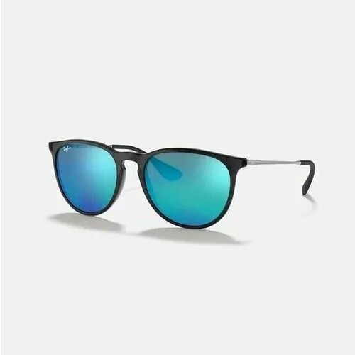 Солнцезащитные очки Ray-Ban RB4171-601/55/54-18, черный, голубой