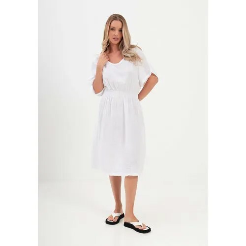 Платье Luisa Moretti, размер 44/46, белый
