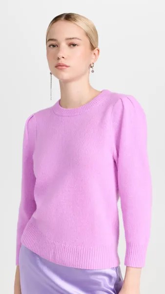 Свитер White + Warren Cashmere Featherweight Puff Sleeve
