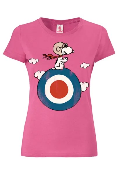 Футболка Logoshirt s Peanuts Snoopy, розовый