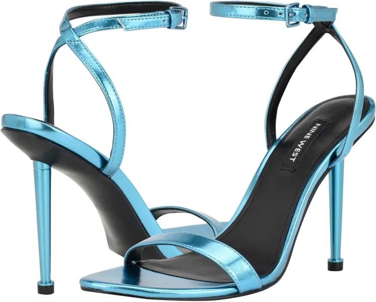 Босоножки Reina Nine West, цвет Blue Metallic