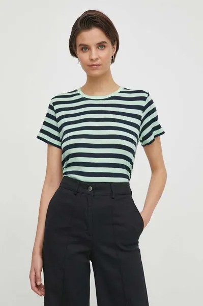Хлопковая футболка JINX Pepe Jeans, зеленый