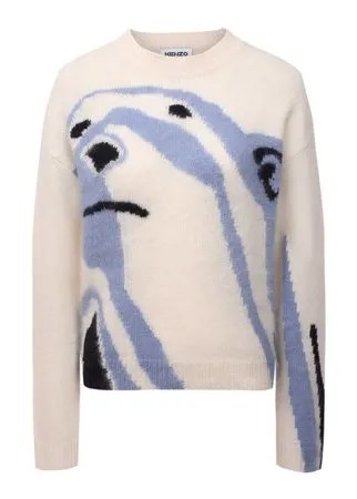 Шерстяной пуловер Polar Bear Kenzo