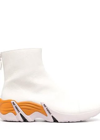 Raf Simons ботинки с контрастными вставками