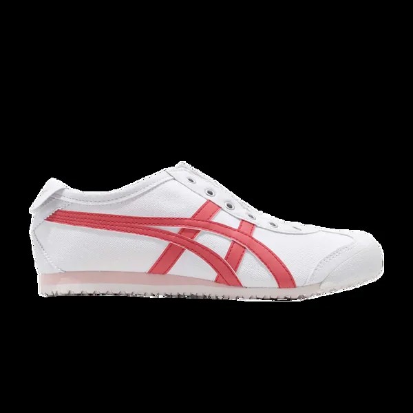 Кроссовки Onitsuka Tiger Wmns Mexico 66 Slip-On 'Sienna', белый