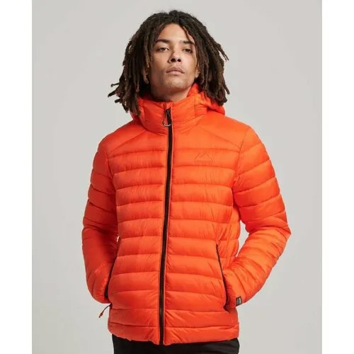 Куртка Superdry HOODED FUJI SPORT PADDED JKT, размер M, UM2 Bold Orange