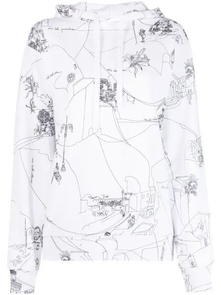 Emilio Pucci худи с принтом Scorci Fiorentini