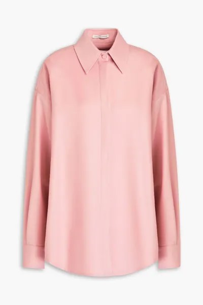 Шерстяно-фланелевая рубашка Emilia Wickstead, розовый