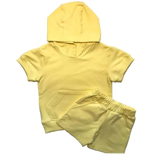Комплект одежды Diva Kids, размер 140, желтый