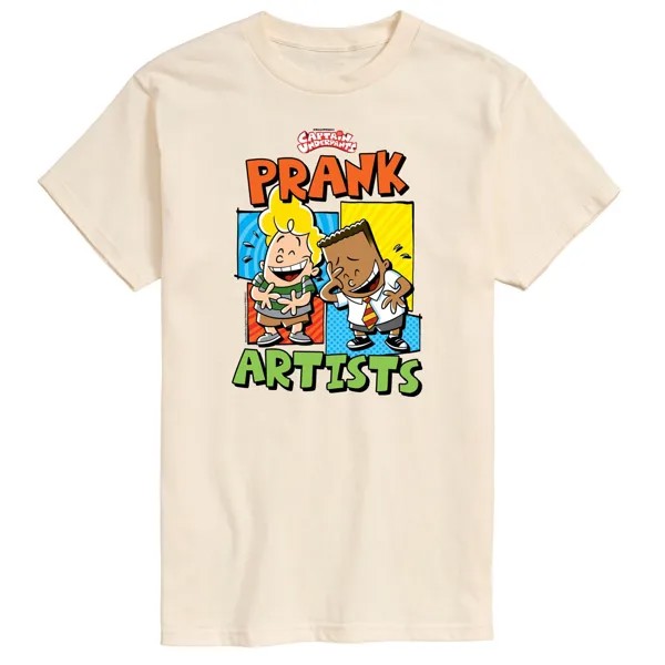 Мужские трусы Captain, футболка с рисунком Prank Artists Licensed Character