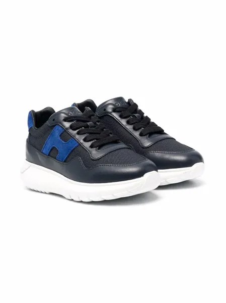 Hogan Kids кроссовки со вставками