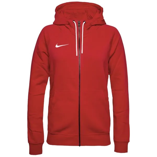 Толстовка Nike Park 20 Fleece Women Full Zip, красный