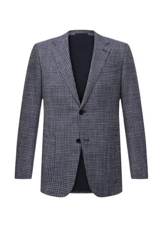 Пиджак из шерсти и шелка Ermenegildo Zegna