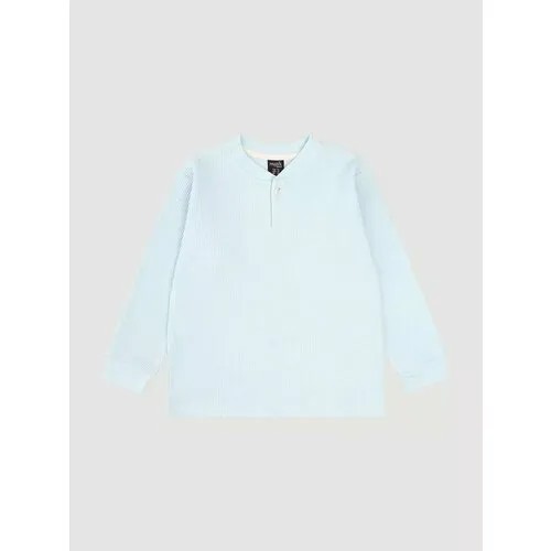 Лонгслив Mjolk, размер 122, white/blue