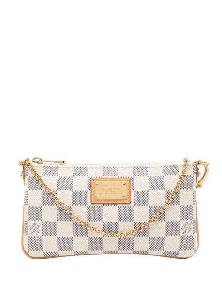 Louis Vuitton сумка Damier Azur Pochette Milla MM 2011-го года