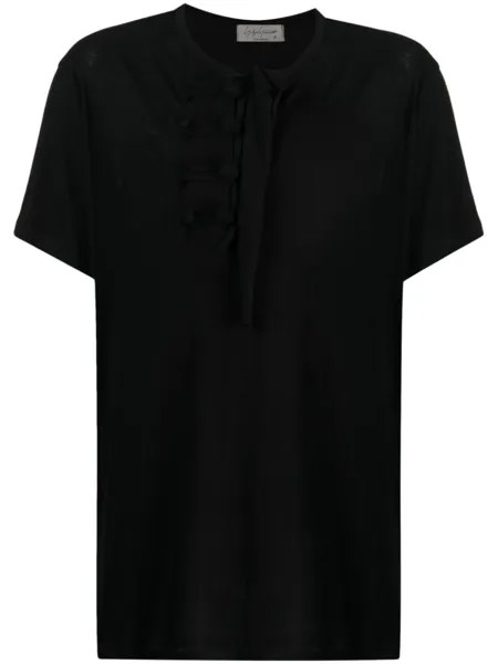 Yohji Yamamoto футболка Technorama, черный