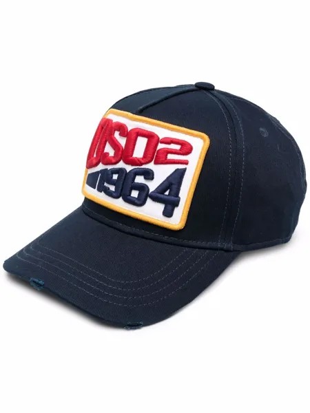 Dsquared2 кепка 1964 с нашивкой-логотипом