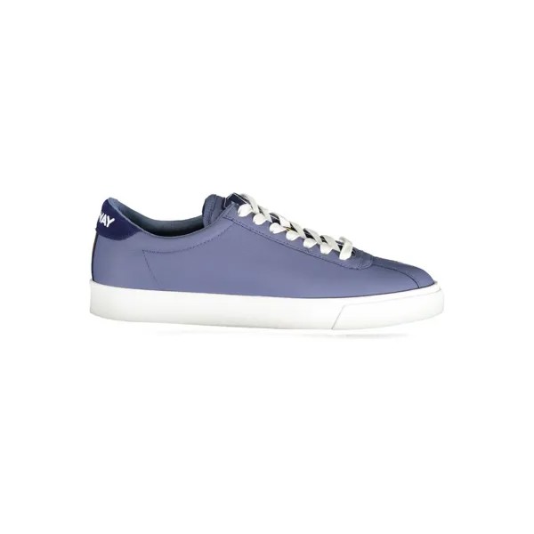 K-WAY Chic Спортивные мужские кроссовки со шнуровкой контрастного цвета, синий