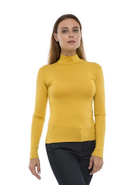 Водолазка женская Magic Lady cl0001_c30 оранжевая 48-50 RU