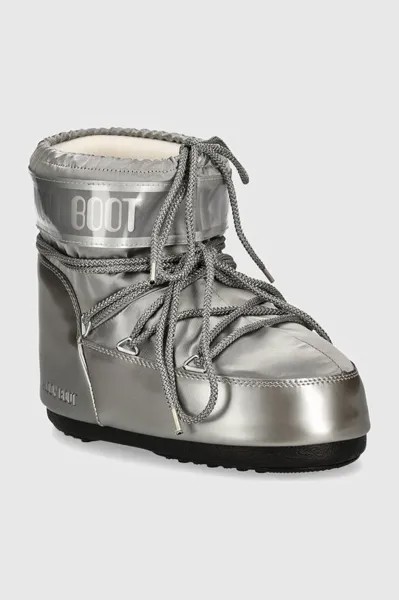 Зимние ботинки MB ICON LOW GLANCE Moon Boot, серебряный