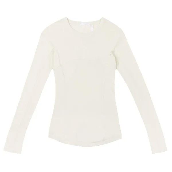 Топ Helmut Lang Long-Sleeve Top, кремовый