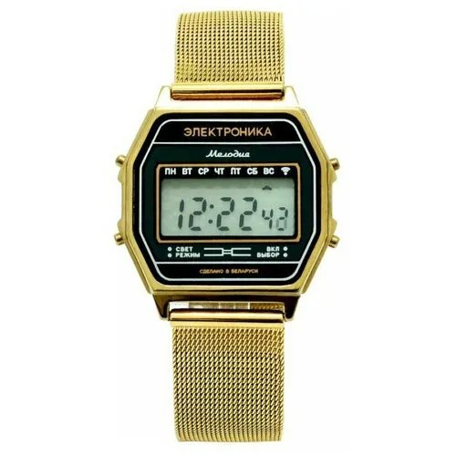Наручные часы Электроника Наручные часы Электроника 77 №1166, золотой
