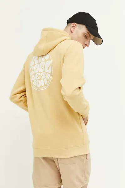 Толстовка с капюшоном Rip Curl, желтый