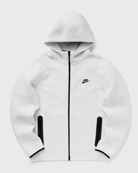 Куртка Nike Tech Fleece Windrunner Full-Zip Hoodie, цвет birch heather/black