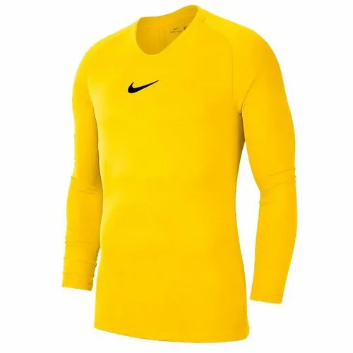 Лонгслив спортивный NIKE, размер 2XL, , Желтый