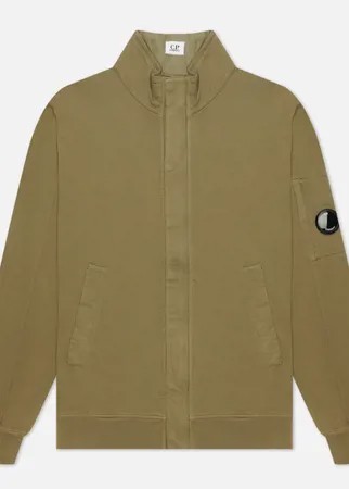 Мужская толстовка C.P. Company Light Fleece Utility, цвет оливковый, размер XL