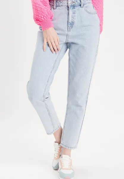 Джинсы свободного кроя MOM MIT HOHER TAILLE Cache Cache, цвет denim bleach